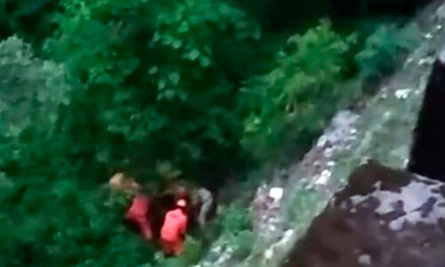 ചുരത്തിൽനിന്ന് കൊക്കയിലേക്കു വീണ് യുവാവിന് പരിക്ക് ചുരത്തിൽനിന്ന് കൊക്കയിലേക്കു വീണ് യുവാവിന് പരിക്ക്