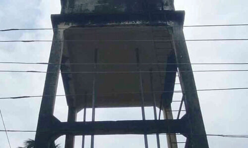 ഇ​രി​മ്പ്ര​നെ​ല്ലൂ​ർ കു​ടി​വെ​ള്ള പ​ദ്ധ​തി; ​ജ​ല​സം​ഭ​ര​ണി അ​പ​ക​ടാ​വ​സ്ഥ​യി​ൽ