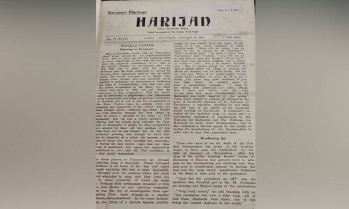 ഗാന്ധിജിയുടെ ഓർമയിൽ ആനക്കര ഗ്രാമീണ വായനശാല