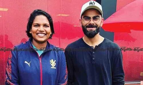 അന്ന് പരിശീലനത്തിനു പോലും പണമില്ലാതെ പ്രയാസപ്പെട്ടു. ഇന്ന് ‘കൊടുങ്കാറ്റാകുന്ന ദേശീയ ക്രിക്കറ്റ് താരം’, ഇത് റോയൽ ചലഞ്ചേഴ്സ് ബാംഗ്ലൂരിന്‍റെ മലയാളീ സാന്നിധ്യം