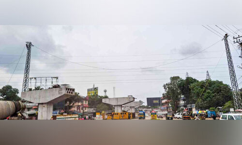 ഉയരപ്പാത നിര്‍മാണം; താൽക്കാലിക ടവര്‍ ലൈന്‍ സ്ഥാപിക്കുന്ന ജോലികൾ തുടങ്ങി