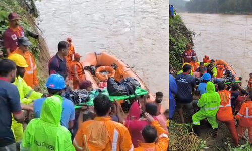 കാണാൻ വയ്യ ഈ കാഴ്ച, മൃതദേഹങ്ങളും ശരീരഭാഗങ്ങളും ഒഴുകിപ്പരന്ന് ചാലിയാർ...