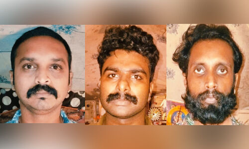 എം.ഡി.എം.എ വിൽപന; മൂന്ന് യുവാക്കളെ പിടികൂടി
