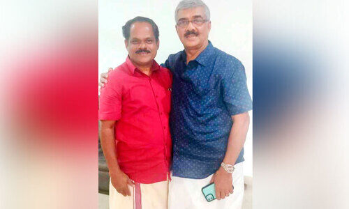 അംഗീകാരം നാടിന് സമർപ്പിച്ച് കുഞ്ഞിക്കൃഷ്ണൻ