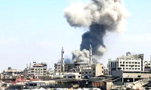 മനുഷ്യ സംസ്കൃതിയെ വെല്ലുവിളിക്കുന്ന യുദ്ധവെറി