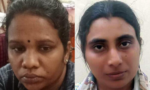 ആധാർ ദുരുപയോഗമെന്ന്​ ഭയപ്പെടുത്തി വീട്ടമ്മയിൽനിന്ന്​ 50 ലക്ഷം തട്ടി; രണ്ടു യുവതികൾ അറസ്റ്റിൽ