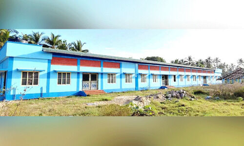 കല്ലുമ്മക്കായ-മത്സ്യവിത്തുൽപാദന കേന്ദ്രം: കെട്ടിട നിർമാണം പൂർത്തിയാവുന്നു