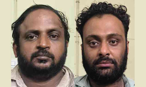 എം.ഡി.എം.എയുമായി രണ്ടു​പേർ പിടിയിൽ