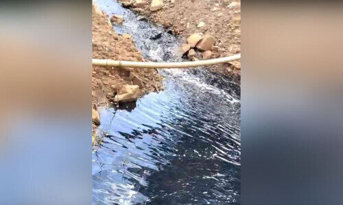 രാസമാലിന്യം നിറഞ്ഞ് മുവാറ്റുപുഴയാർ രാസമാലിന്യം നിറഞ്ഞ് മുവാറ്റുപുഴയാർ