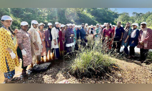 ഇരുതുള്ളി പുഴ ശുചീകരിച്ച് വിദ്യാർഥികൾ; എൻ.എസ്.എസ് ക്യാമ്പുകൾക്ക് തുടക്കം