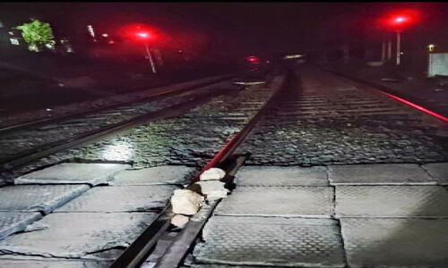 ഇരണിയൽ റെയിൽവേ സ്റ്റേഷനിൽ ട്രാക്കിൽ കട്ടകൾ; അട്ടിമറി ശ്രമം