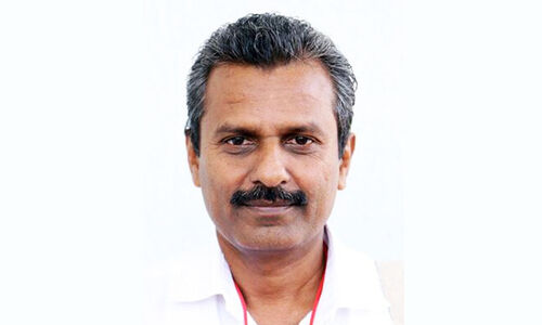 അഡ്വ. വി.കെ. സന്തോഷ് കുമാർ സി.പി.ഐ കോട്ടയം ജില്ല സെക്രട്ടറി