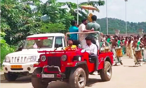 മെഡിക്കൽ കോളേജിൽ എം.​ബി.​ബി.​എ​സ് വി​ദ്യാ​ർ​ഥി​ക​ളു​ടെ ആഘോഷം അതിരുവിട്ടു; വ​ല​ഞ്ഞ്​ രോ​ഗി​ക​ൾ