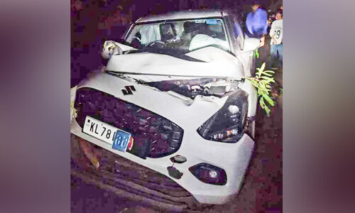 തുടർച്ചയായ അപകടങ്ങൾ; തൂണേരിയിൽ വേഗ നിയന്ത്രണ സംവിധാനം   ഏർപ്പെടുത്തണമെന്നാവശ്യം