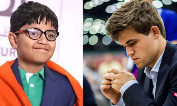 ലോക ചെസ് ചാമ്പ്യനെ സമനിലയിൽ തളച്ച് ഞെട്ടിച്ച് ഒമ്പതു വയസ്സുകാരൻ