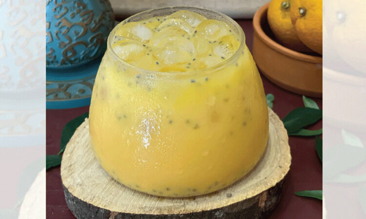 ഓറഞ്ച് ക്രീം മിലോൺ ഡ്രിങ്ക്