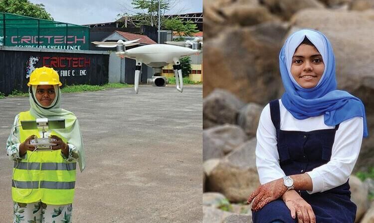 പറക്കാതെ പൈലറ്റായി റിൻഷ...