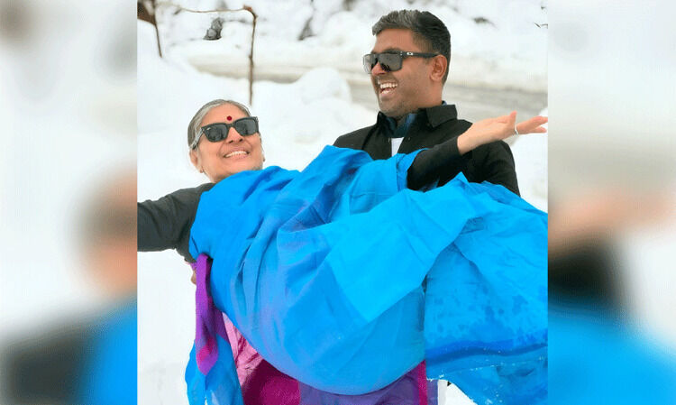 ‘അവൻ അമ്മക്കുട്ടിയാണ്’ എന്ന കളിയാക്കലുകൾ അവഗണിച്ച് ശരത് കൃഷ്ണൻ യാത്ര തുടരുന്നു, അമ്മയുടെ കൈപിടിച്ച്