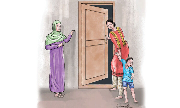 കരഞ്ഞ് പിന്നാലെ ഓടിയ കുഞ്ഞിനെ പിടിച്ചുവലിച്ച് വീടിന്‍റെ അകത്താക്കി പുറത്തുനിന്ന് പൂട്ടി ആ അമ്മ നടന്നകന്നു...