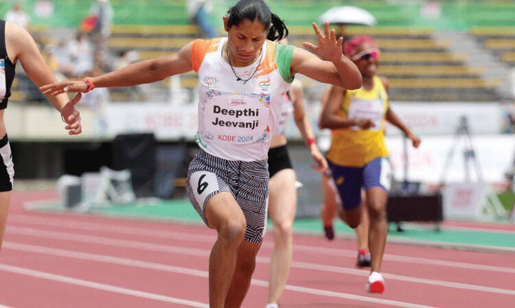 ദീപ്തി ജീവൻജി ഓടിത്തോൽപിച്ചത് ദാരിദ്ര്യത്തെയും മുൻവിധികളെയും