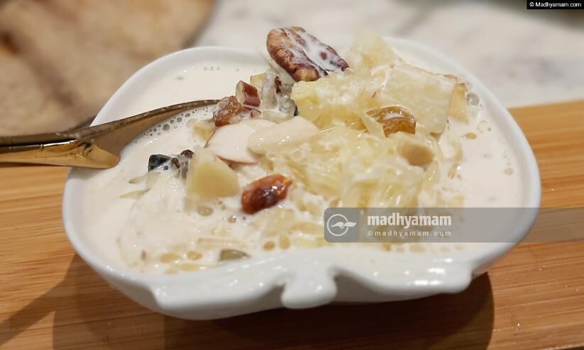 അഞ്ച് മിനിറ്റിൽ കിടിലൻ ക്രീമി ഫ്രൂട്ട് സാലഡ് അഞ്ച് മിനിറ്റിൽ കിടിലൻ ക്രീമി ഫ്രൂട്ട് സാലഡ്