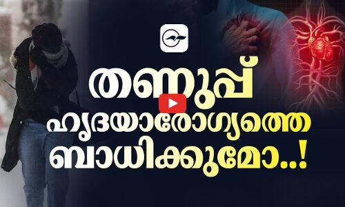 തണുപ്പ് ഹൃദയാരോഗ്യത്തെ ബാധിക്കുമോ..!!
