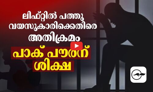 ലിഫ്റ്റിൽ പത്തു വയസുകാരിക്കെതിരെ അതിക്രമം; പാക് പൗരന് ശിക്ഷ