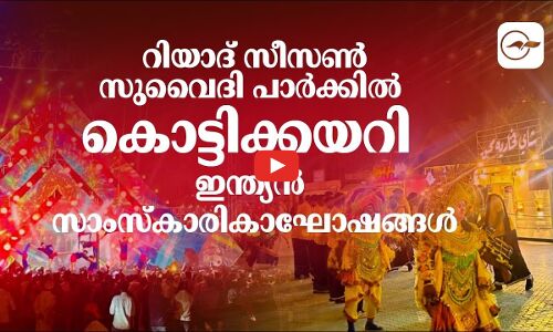 റിയാദ് സീസൺസുവൈദി പാർക്കിൽ കൊട്ടിക്കയറി ഇന്ത്യൻ സാംസ്​കാരികാഘോഷങ്ങൾ