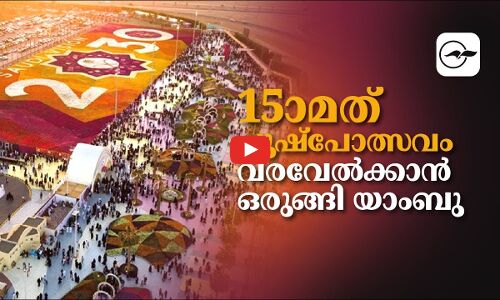 15ാമത് പുഷ്‌പോത്സവത്തെ വരവേൽക്കാനൊരുങ്ങി യാംബു....