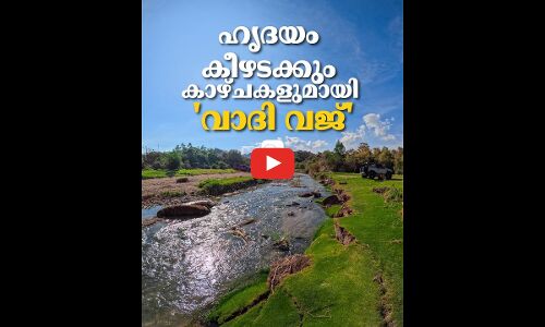 ഹൃദയം കീഴടക്കും കാഴ്ചകളുമായി വാദി വജ്