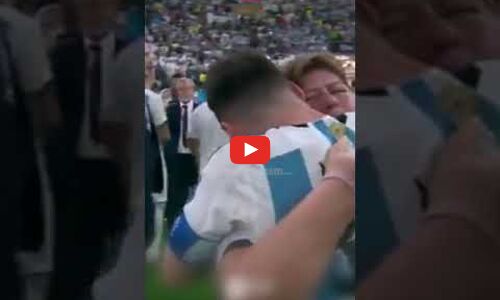 മെസ്സിക്ക് മാതാവിന്റെ സ്നേഹാശ്ലേഷം; വിഡിയോ ഏറ്റെടുത്ത് സമൂഹ മാധ്യമങ്ങൾ