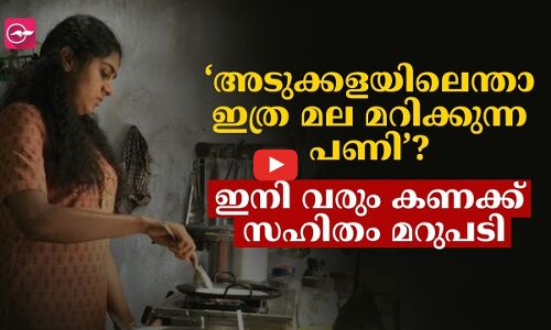 ‘അടുക്കളയിലെന്താ ഇത്ര മല മറിക്കുന്ന പണി’? ഇനി വരും കണക്ക് സഹിതം മറുപടി