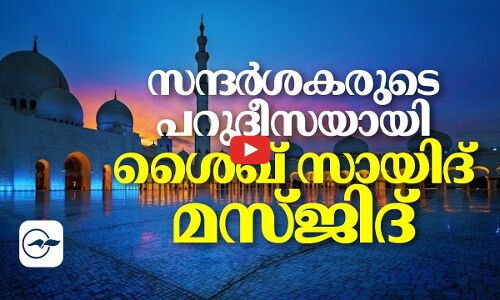 സ​ന്ദ​ർ​ശ​ക​രു​ടെ പറുദീസയായി “ശൈ​ഖ്​ സാ​യി​ദ്​ മസ്ജിദ്”