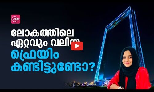 ലോകത്തിലെ ഏറ്റവും വലിയ ഫ്രെയിം കണ്ടിട്ടുണ്ടോ?
