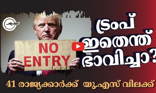 ട്രംപ് ഇതെന്ത് ഭാവിച്ചാ? 41 രാജ്യക്കാർക്ക് യു.എസ് വിലക്ക്