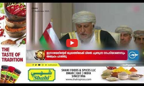 ഖത്തറിനെതിരെയുള്ള ഇസ്രായേൽ ആക്രമണത്തിൽ അപലപനമല്ല, പ്രായോഗിക നടപടിവേണമെന്ന് ഒമാൻ
