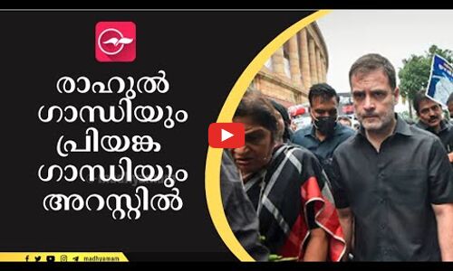 രാഹുൽ ഗാന്ധിയും പ്രിയങ്ക ​ഗാന്ധിയും അറസ്റ്റിൽ