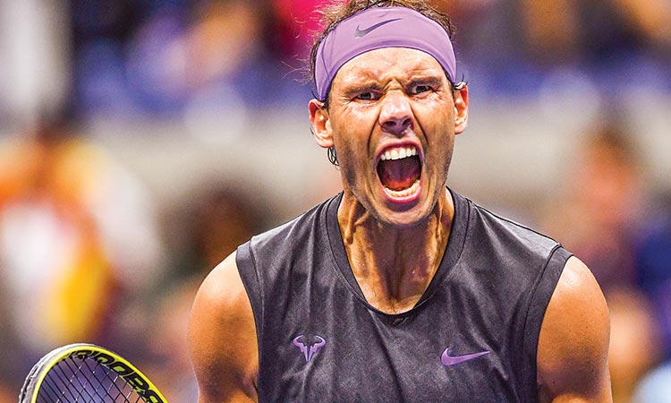 യു.​എ​സ്​ ഒാ​പ​ൺ: ന​ദാ​ൽ x ബെ​റ​റ്റി​നി, ദി​മി​​ത്രോ​വ്​ x മെ​ദ്​​വ​ദേ​വ്​ സെ​മി