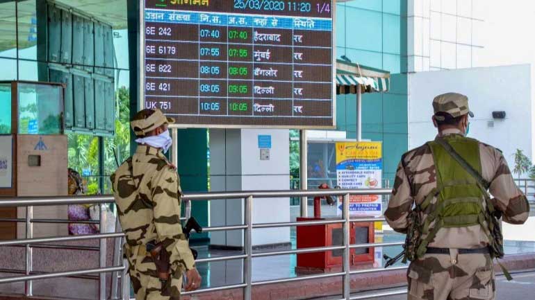 മുംബൈ വിമാനത്താവളത്തിലെ 10 സുരക്ഷാ ജീവനക്കാർക്ക്​ കോവിഡ്​