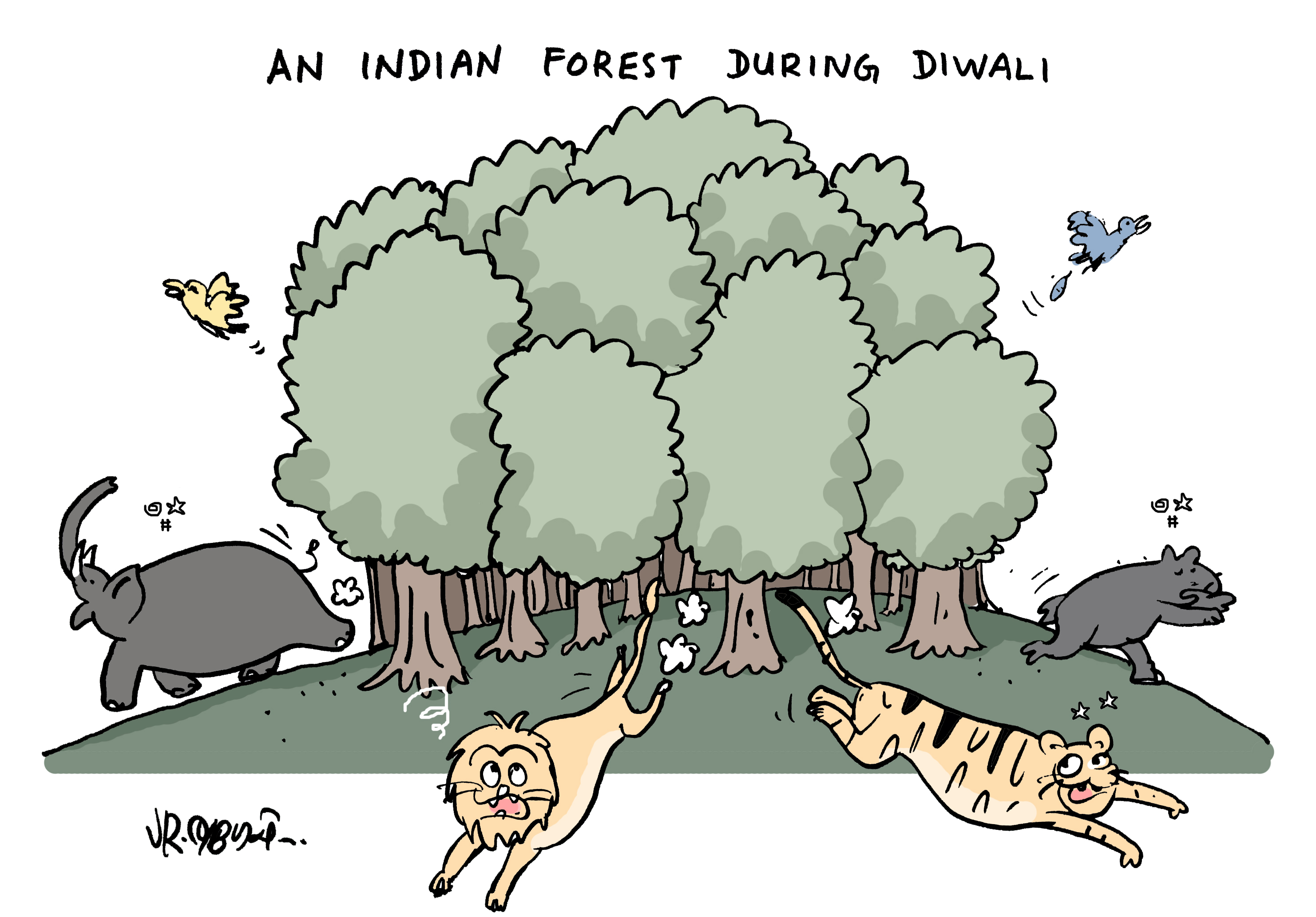 ദീപാവലി സമയം കാട്ടിൽ പോയി കഴിയാറുണ്ടെന്ന് മോദി