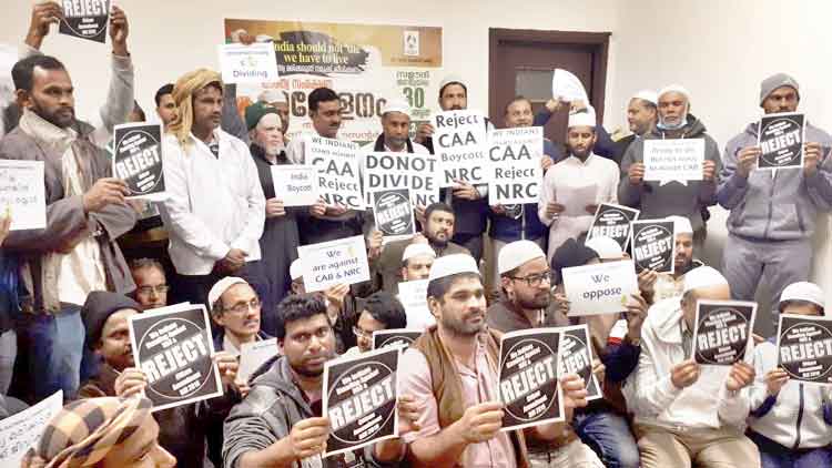 സി.എ.ബി, എൻ.ആർ.സി:​ പടര​ുന്ന പ്രതിഷേധം