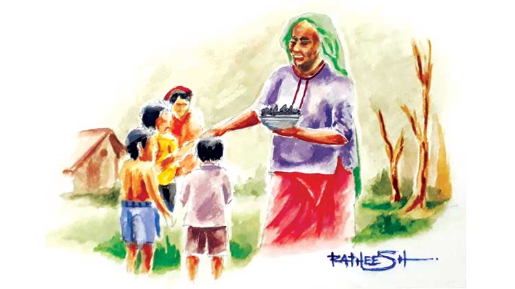 ആയിഷുമ്മ സമ്മാനിച്ച  മധുര കാരക്കകൾ