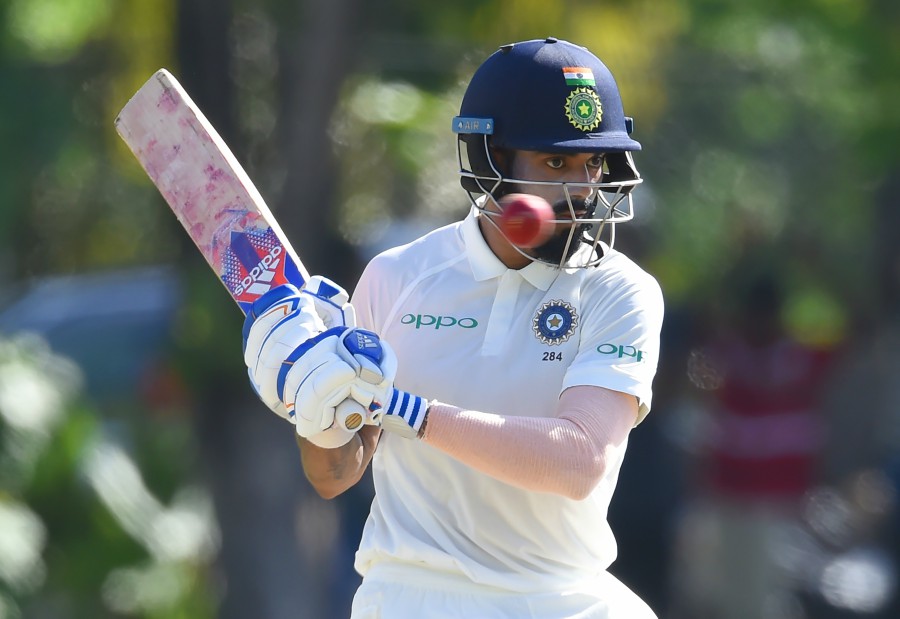 സ​ന്നാ​ഹം: ലോ​കേ​ഷ്​ രാ​ഹു​ലി​ന്​  അ​ർ​ധ​സെ​ഞ്ച്വ​റി; ഇ​ന്ത്യ​ക്ക്​ മേൽക്കൈ