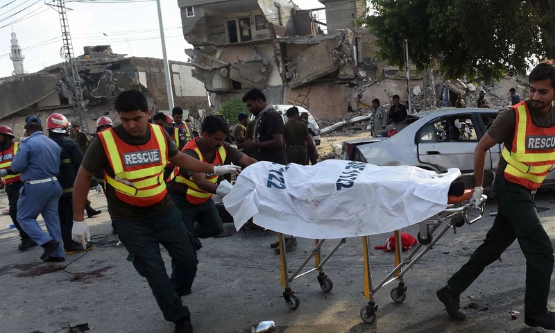 lahore suicide blast