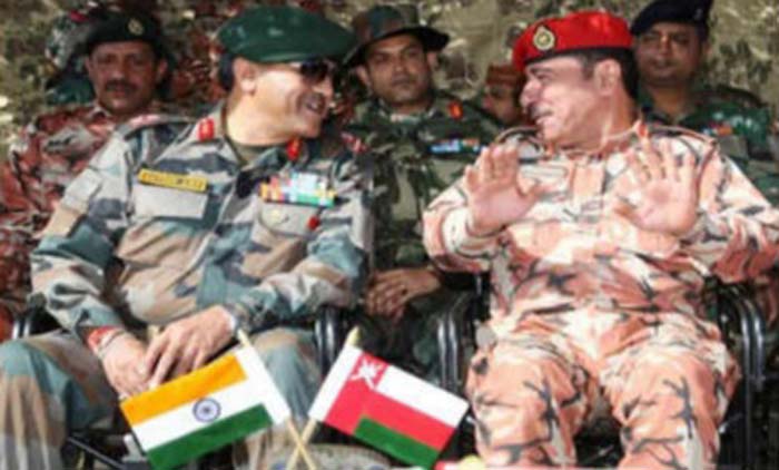 ഇ​ന്ത്യ-​ഒ​മാ​ൻ സം​യു​ക്​​ത സൈ​നി​ക പ​രി​ശീ​ല​നം മാ​ർ​ച്ച്​ 12 മു​ത​ൽ