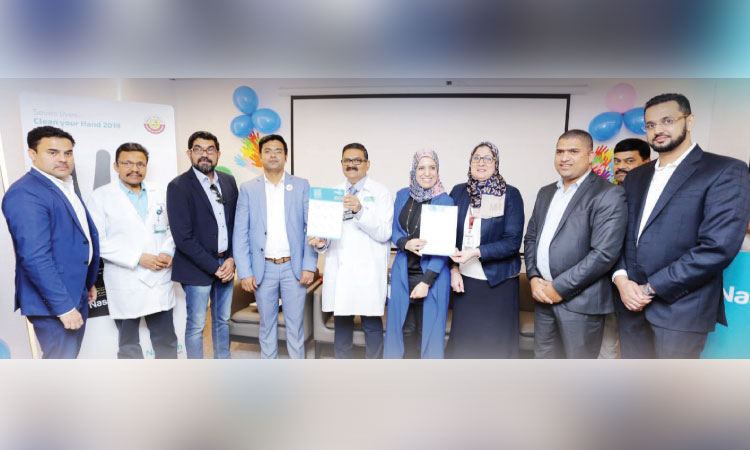 ലോ​ക കൈ ശുചിത്വ ദി​നാ​ച​ര​ണ​വു​മാ​യി  ന​സീം അ​ൽ റ​ബീ​ഹ്