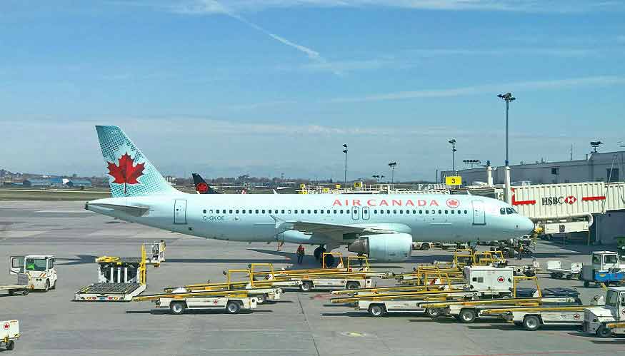 എയർ കാനഡ ഇന്ത്യയിലേക്കുള്ള വിമാനസർവീസുകൾ നിർത്തിവെച്ചു