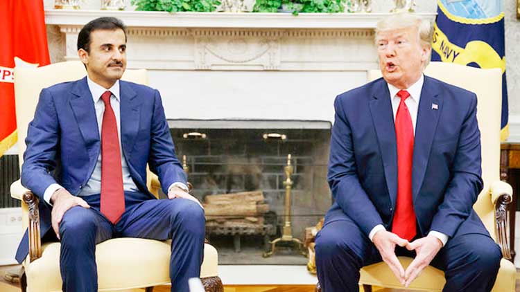 അഫ്​ഗാ​ൻ മ​ണ്ണി​ൽ സ​മാ​ധാ​നം: ഖത്തർ അ​മീ​റി​ന് ട്രം​പിെൻറ അ​ഭി​ന​ന്ദ​നം