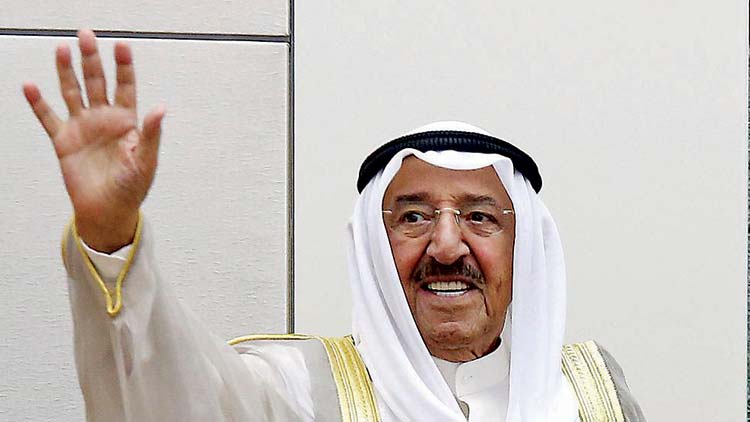 കു​വൈ​ത്ത് അ​മീ​ർ ഇ​ന്ന്  അ​മേ​രി​ക്ക​യി​ലേ​ക്ക്