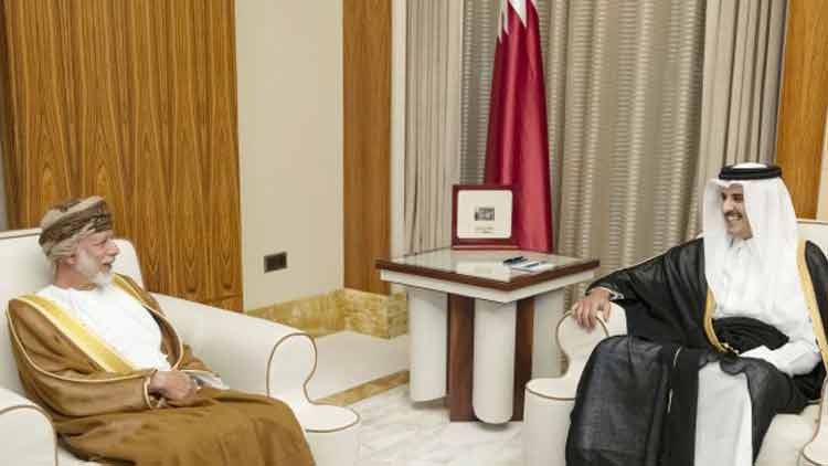 അമീറിന് ഒമാൻ ഭരണാധികാരിയുടെ സന്ദേശം